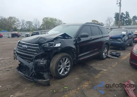 2020 Ford Explorer Xlt из США, поврежденный, VIN 1FMSK8DH3LGC76827